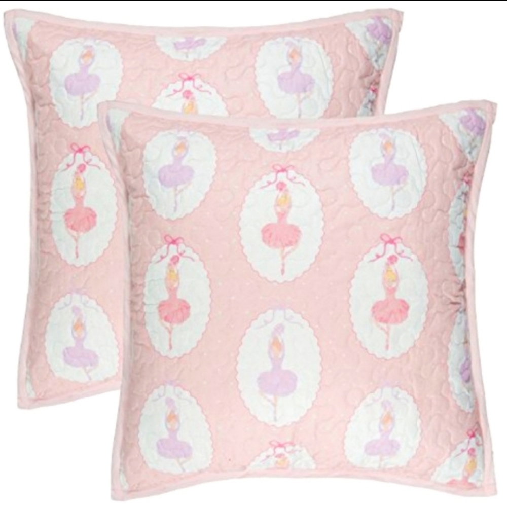 Lullabye Ballerina Euro Sham Set 🩰
